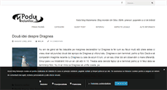 Desktop Screenshot of podulminciunilor.ro